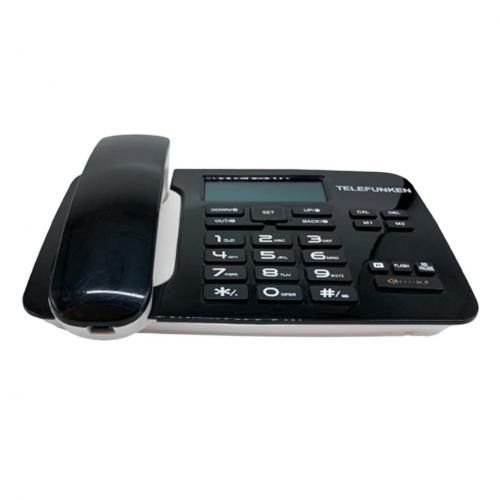 product_image_name-Telefunken-telephone Fixe Speaker filaire Single Line Auto-alimenté TB301, téléphone Fixe Filaire De Bureau-4