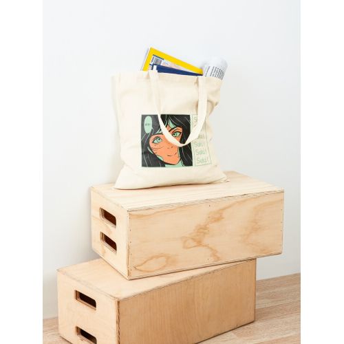 product_image_name-Generic-أنيمي الفتيات المراهقات الرجال أنيمي أنيميحقيبة يد قطن كلاسيكية-3