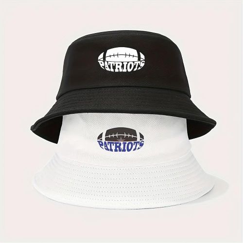 product_image_name-Generic-قبعتا صيد بنمط فريق رياضي Patriot - قبعات شمسية قابلة للتنفس والتعديل مع حروف Patriot وشعار الفريق، خفيفة الوزن للرجال والنساء، أحداث رياضية، أنشطة خارجية - هدية عيد ميلاد مثالية للمشجعين-1