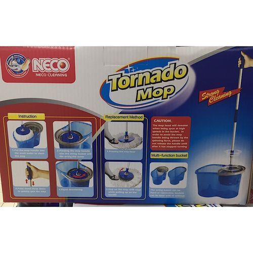 Neco Nouveau Tornado Mop Tornade Magique Serpillère avec Seau