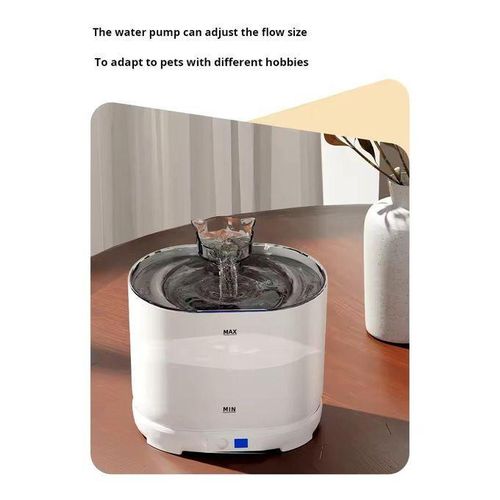 product_image_name-Generic-Pet Distributeur d'eau automatique intelligent pour animaux de compagnie rechargeable sans fil-2