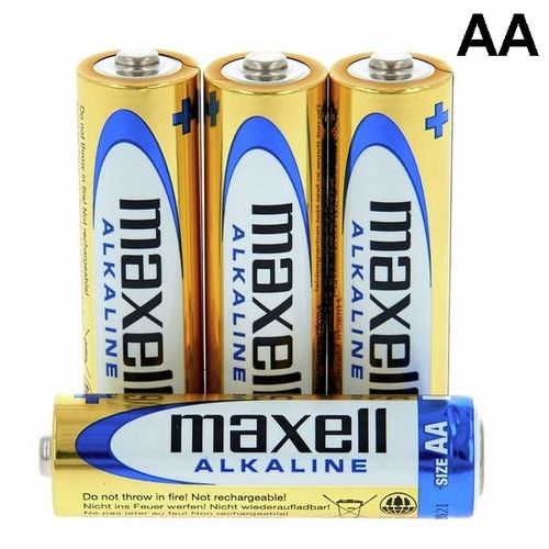 Maxell Alkaline 4 Piles AA LR6 // Alcalines Multi-Usage Blister à prix pas  cher