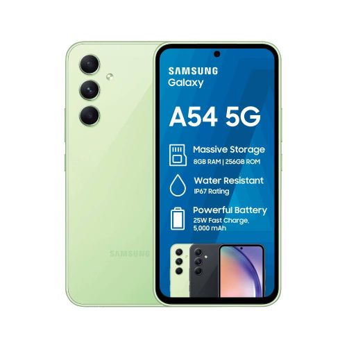 Galaxy A54 5G - 6.5'' - (8GB - 256GB) -50MP+12MP+5MP+/32MP - Vert