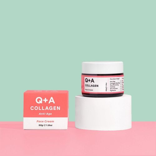 Q+A كريم الوجه بالكولاجين من Q+A