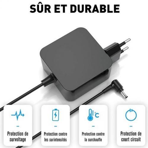 Generic Chargeur adaptable pour ASUS 19V 3.42A Ordinateur Portable