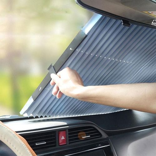 Generic Couverture Pare-brise Voiture ,Repliable Bâche Protection