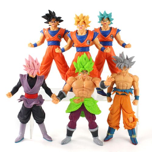 Generic Figurines Dragon Ball Z , GK Goku, SON DBZ Gohan, Vegeta 6pcs/lot à  prix pas cher