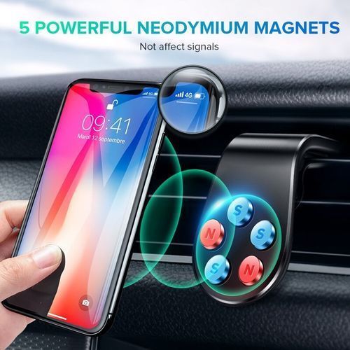 Support de téléphone de voiture magnétique pour iPhone 14 13 12 360 degrés  Rotation dans le support de voiture pour Samsung Xiaomi aimant universel  GPS support - AliExpress