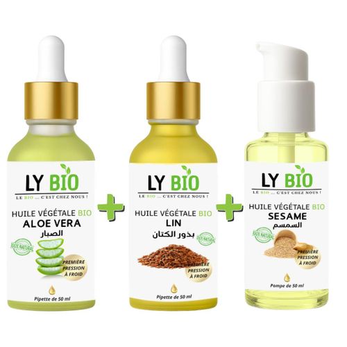 product_image_name-LY BIO-PACK HUILE ALOE VERA 50ml - PIPETTE + HUILE LIN 50ML - PIPETTE + HUILE SESAME 50ml - POMPE-1