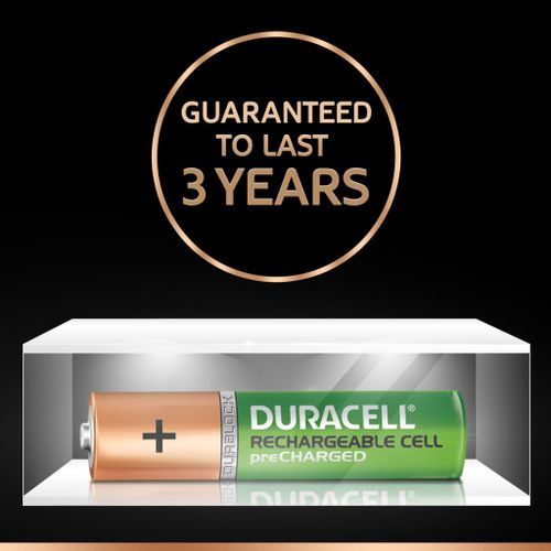 2 AAA Duracell Recharge - 900mAh - AAA - NiMH - Piles rechargeables