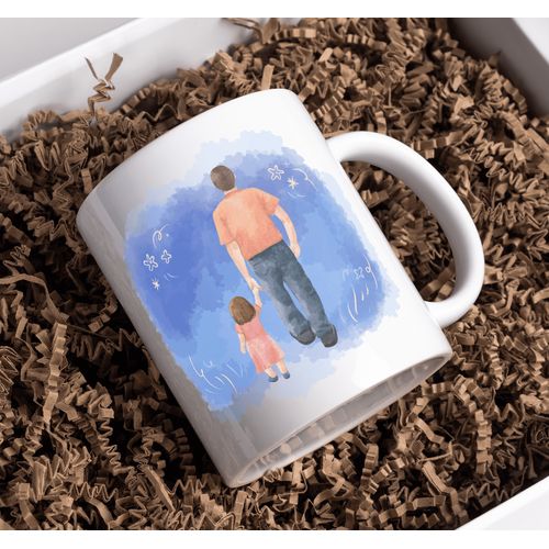 Tasse personnalisé pour Papa, Cadeau personnalisé pour Son Père