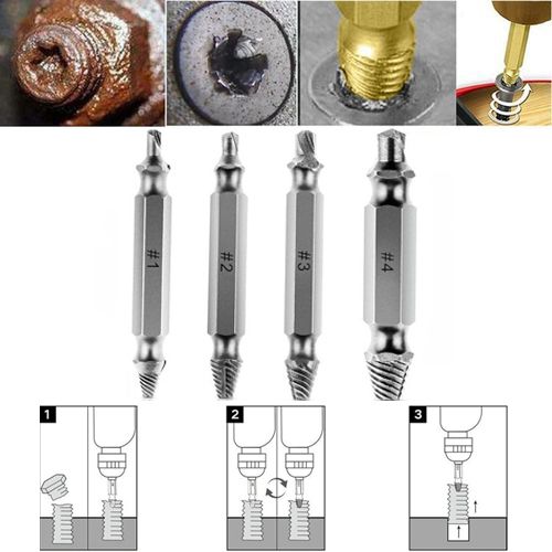 2/6pcs Ensemble D'extracteur De Vis Endommagé Extracteur De - Temu Canada