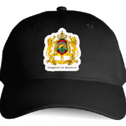 product_image_name-Generic-Casquette Royaume du Maroc Drapeau symbole Les Armoiries Royales du Maroc - REF3-1