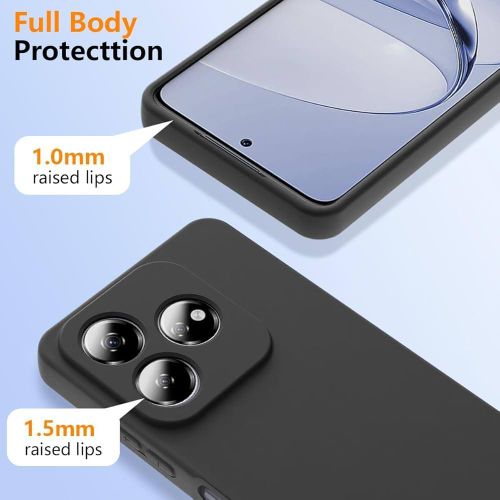 product_image_name-Case-غطاء سيليكون سائل لهاتف Honor 400 Lite 5G - أسود-4
