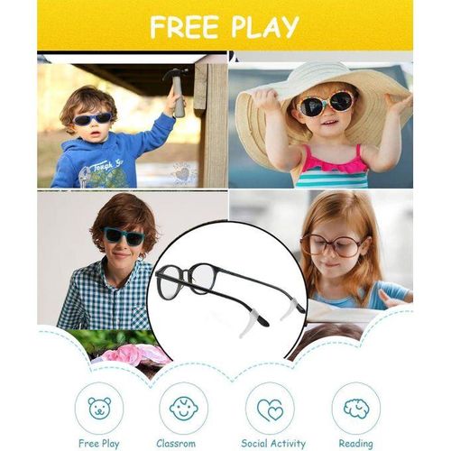 product_image_name-Generic-2 pièces Crochet d'oreille en silicone, support de lunettes anti-dérapant, accessoires de lunettes, support antichute pour lunettes, Porte-poignées pour les oreilles-6