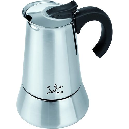 product_image_name-Jata Hogar-CAX106 Cafetiere En inox Capacité 6 Tasses 300 ml Cafetiere Italienne Tous Types De Feux Induction-1