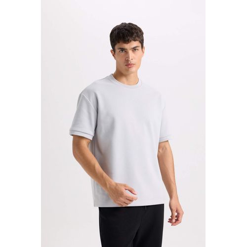 product_image_name-Defacto-تيشيرت اوفر سايز سامبل برقبة مستديرة-3