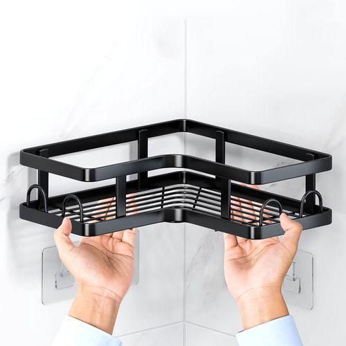 product_image_name-Generic-**Lot de 5 Étagères d'Angle – Grande Capacité, Idéales pour la Cuisine – Acier Inoxydable Antirouille**-2