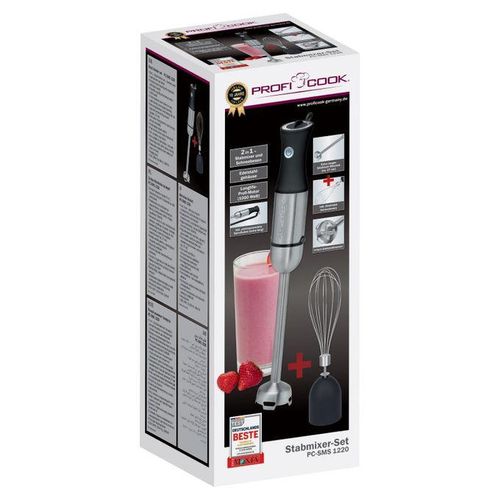 product_image_name-Proficook-PC-SMS 1220 Mixeur plongeant 1000 W Acier inoxydable Pieds -Noir-8