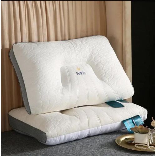 product_image_name-Generic-2PCS Oreiller cervical confortable 3D, soins de santé, oreiller de Massage à mémoire de forme, oreiller de couchage confortable-1