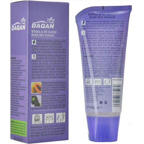 product_image_name-Daqan-Gel exfoliant naturel à l'acide hyaluronique et à l'allantoïne de haute qualité Gommage éclaircissant de 30 secondes-2