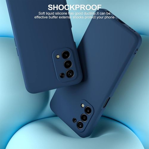 product_image_name-Case-Coque Silicone Compatible  pour oppo A54 5G - bleu-2