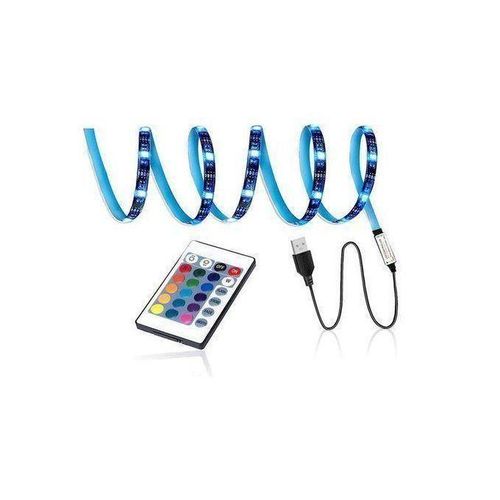 product_image_name-Generic-Barre lumineuse LED RGB, Bluetooth, contrôle USB, Flexible, ruban multifonction-3