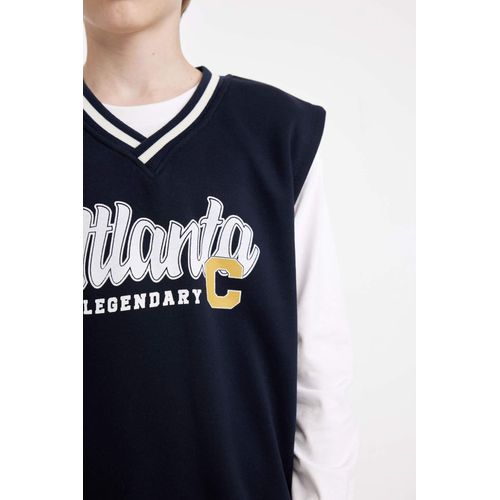 product_image_name-Defacto-فيست ولادي قماش سميك برقبة V وطبعة حروف-6