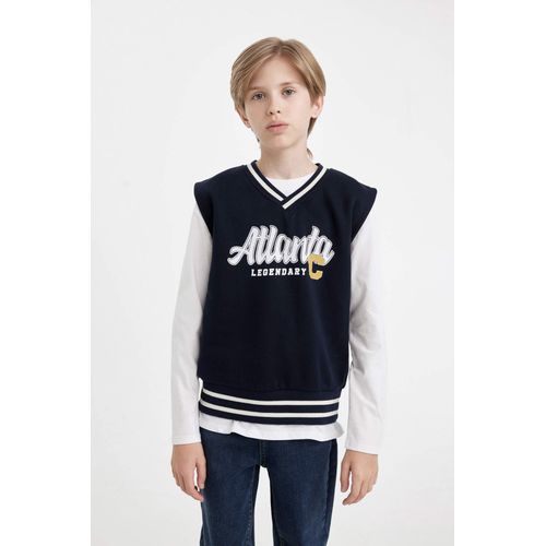 product_image_name-Defacto-فيست ولادي قماش سميك برقبة V وطبعة حروف-8