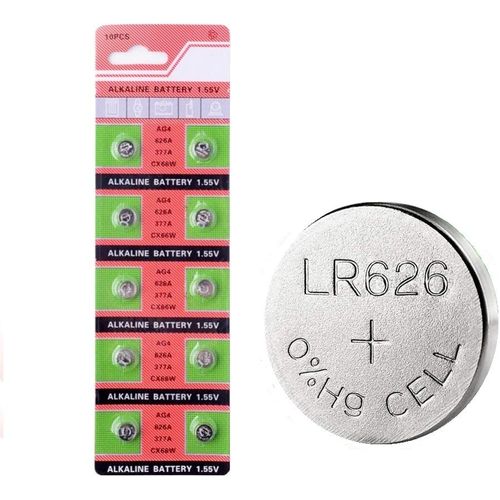 Mini pile ronde plate pour montre - Modèle AG4 377 LR626 – Chevaux
