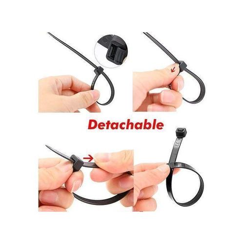 product_image_name-Generic-200 قطعة مشبك حلقة قفل ذاتي 2.5x200 ملم رباط كابل، نايلون TIE-3