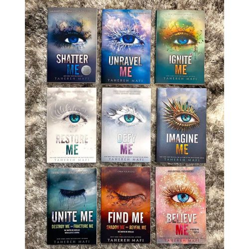 Shatter Me Series Collection 9 Books Set By Tahereh Mafi (Shatter