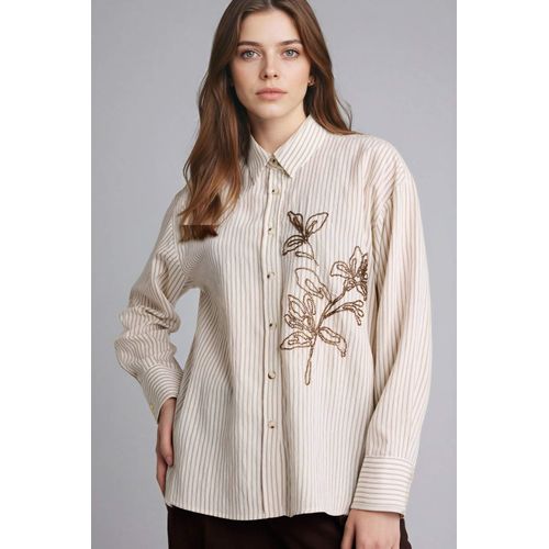 product_image_name-Defacto-قميص كم طويل مخطط قصة مريحة برقبة قميص-4