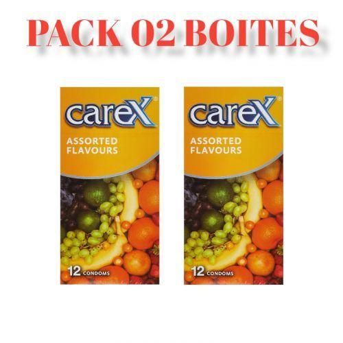 product_image_name-Carex-PACK 24 Préservatifs DIFFÉRENTS ARÔMES (2 Boites de 12)-1