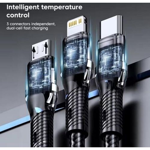 product_image_name-Generic-Câble De Données Turbo 3 En 1 Tressé.-3