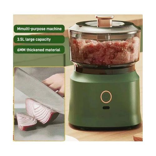 product_image_name-Generic-Mini hachoir à viande électrique, déchiqueteuse de cuisine multifonctionnelle, arrête sans fil, machine auxiliaire pour bébé, 350ml-1