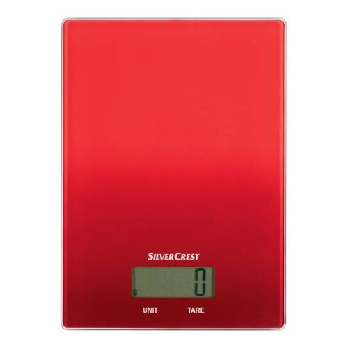 Balance de cuisine numerique 5kg-Rouge