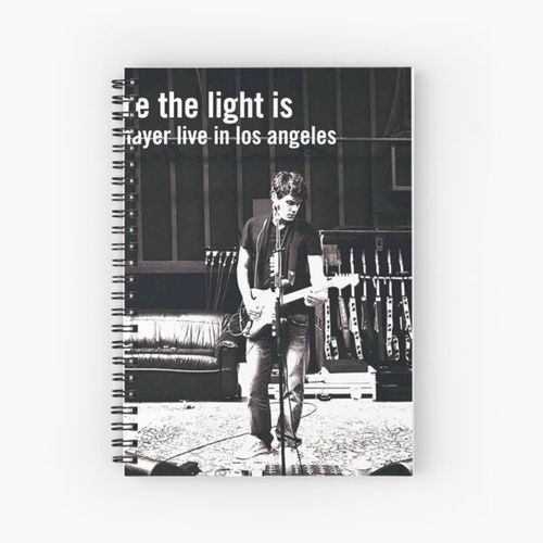 product_image_name-Generic-John Mayer music Spiral Notebook Bloc note-1