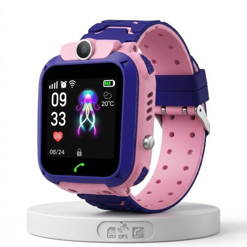 product_image_name-Generic-Montre Intelligente pour Enfant-rose-1