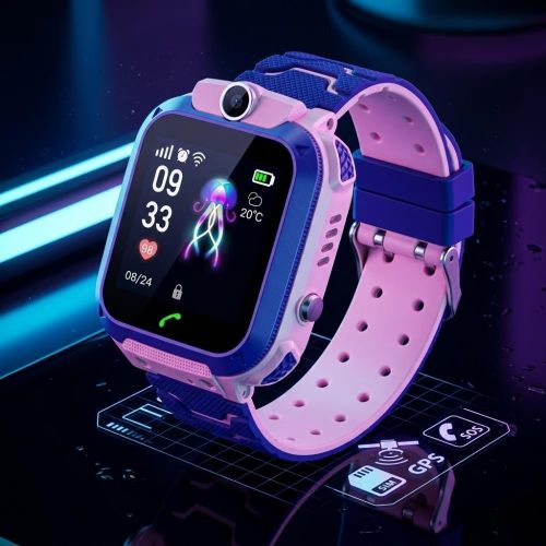 product_image_name-Generic-Montre Intelligente pour Enfant-rose-3
