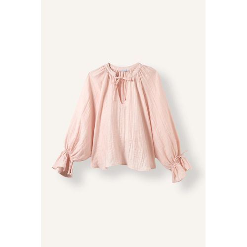 Defacto Blouse basic oversize à manches longues froncée - image 8