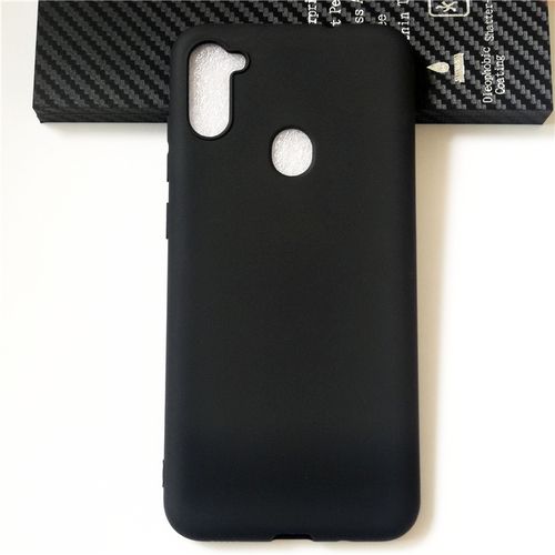 product_image_name-Generic-pochette Samsung M11 Soft Matte Silicone Slim Cover-1