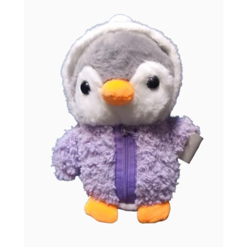 product_image_name-Generic-Nounours, Pingouin mauve en Peluche Doux 25 cm // Jouet de bébés // Cadeau d'anniversaire-1