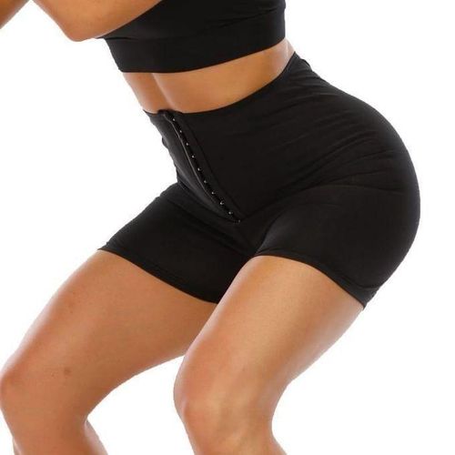product_image_name-Generic-Short de Compression Noir PowerShape™ – Contrôle du Ventre et Hanches-3