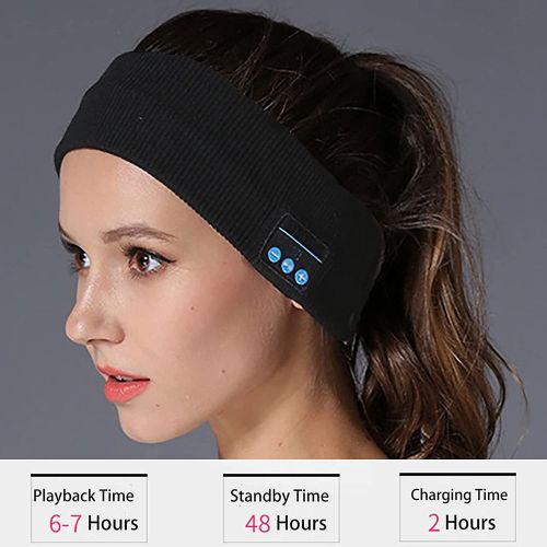 Casque sommeil et Bandeau sport Bluetooth -4.900F