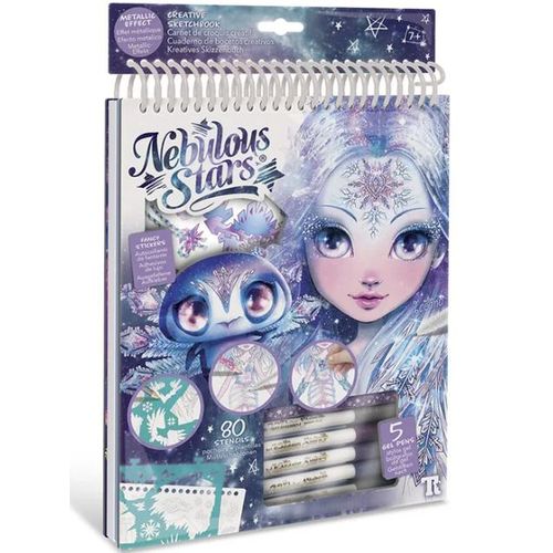 product_image_name-Generic-Nebulous Stars Cahier de croquage de 30 pages à dessiner avec pleins accessoires - Jeu créatif de fille-1