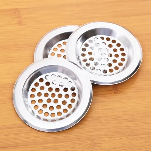 Generic 4 Filtres d'évier de cuisine en acier inoxydable 2 de 7.5 cm et 2  de 6 cm