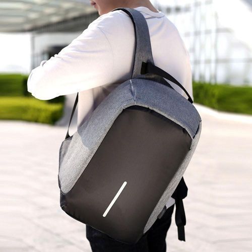 Generic Sac à Dos Anti-Vol pour Ordinateur Portable Haute Qualité avec Port  de Charge USB pour Homme/Femme à prix pas cher