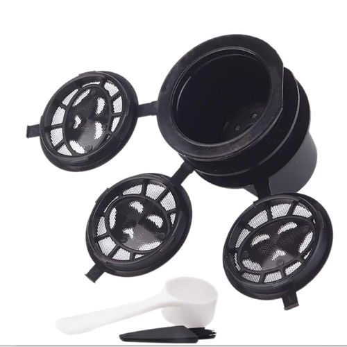 Generic 3Pcs Capsule Noir Rechargeable pour Machine à Café ...