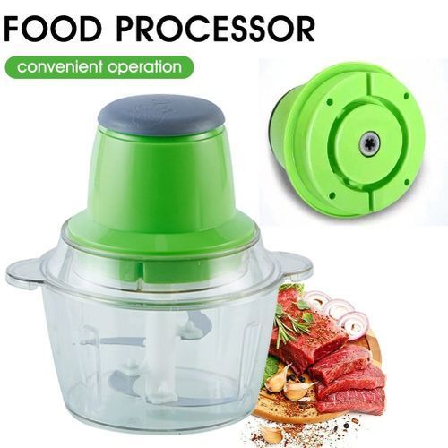 HACHOIR ÉLECTRIQUE HACHOIR FOOD PROCESSOR- 2 L- VERT - SOGEDIM